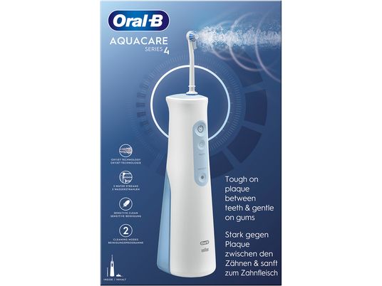 ORAL-B AquaCare 4 - Idropulsore (Bianco)
