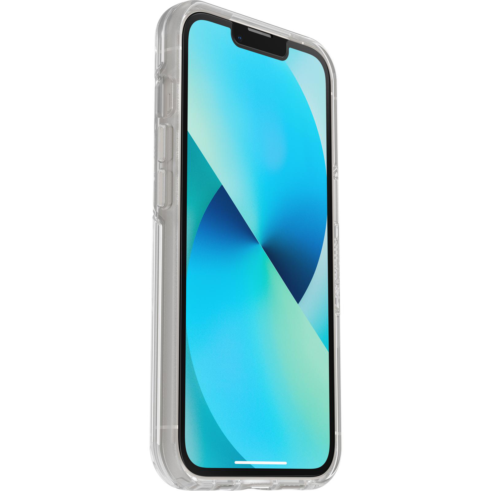 OTTERBOX Symmetry Clear + Alpha Glass, Backcover, Apple, iPhone 13, Transparent