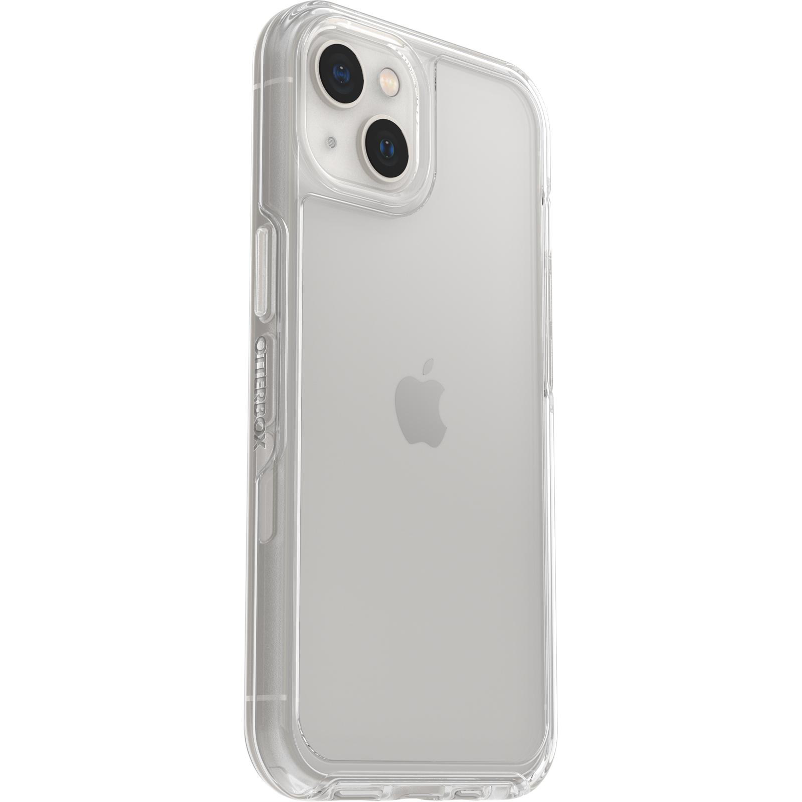 OTTERBOX Symmetry Clear + Alpha Glass, Backcover, Apple, iPhone 13, Transparent