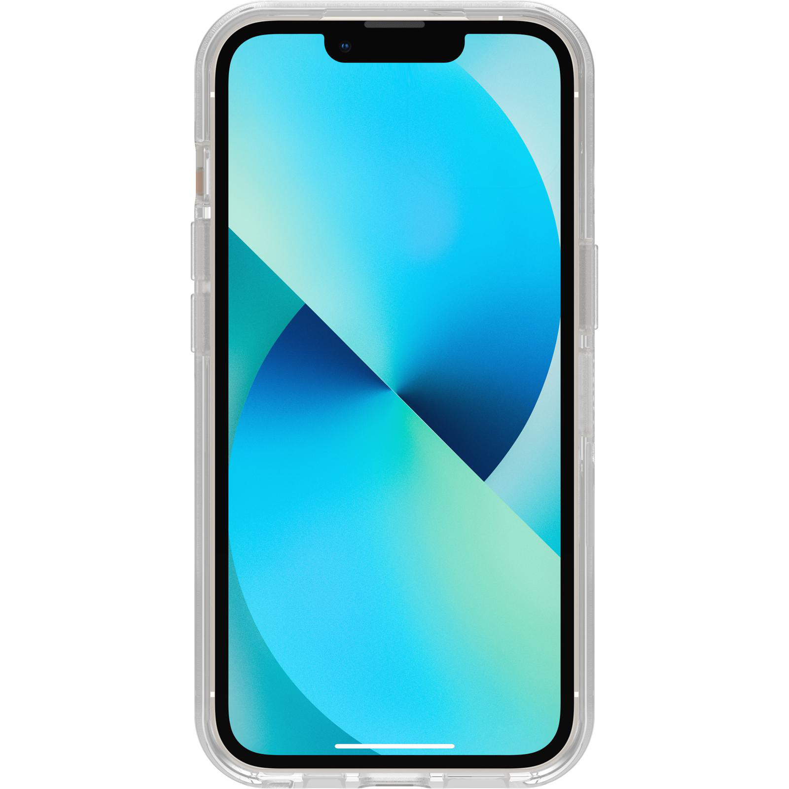OTTERBOX Symmetry Clear + Alpha Glass, Backcover, Apple, iPhone 13, Transparent