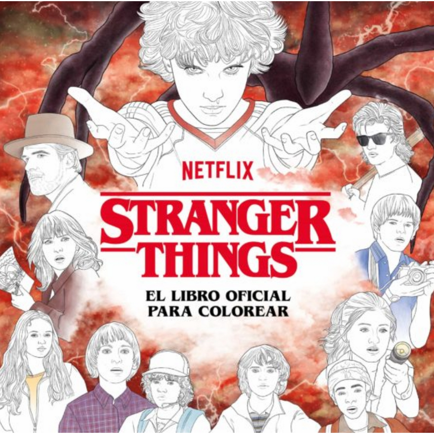 Stranger Things. El Libro Oficial Para Colorear - VV.AA.