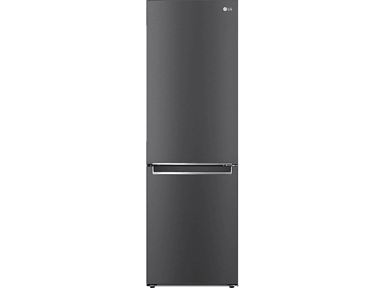 LG GBB61MCGCN1 Kühlgefrierkombination (C, 171 Matte Matte MediaMarkt hoch, | Black) 1860 kWh, Black mm