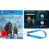 God Of War Ragnarök exklusive Launch Edition (PlayStation 4) + Lanyard - [PlayStation 4]