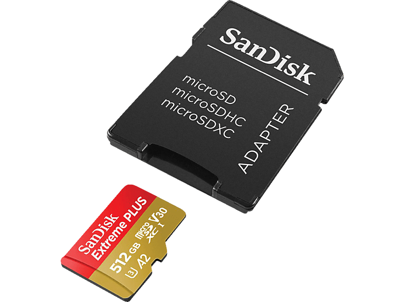 Thumbnail - SANDISK Elite Extreme® PLUS UHS-I, Micro-SDXC Speicherkarte, 512 GB, 200 MB/s