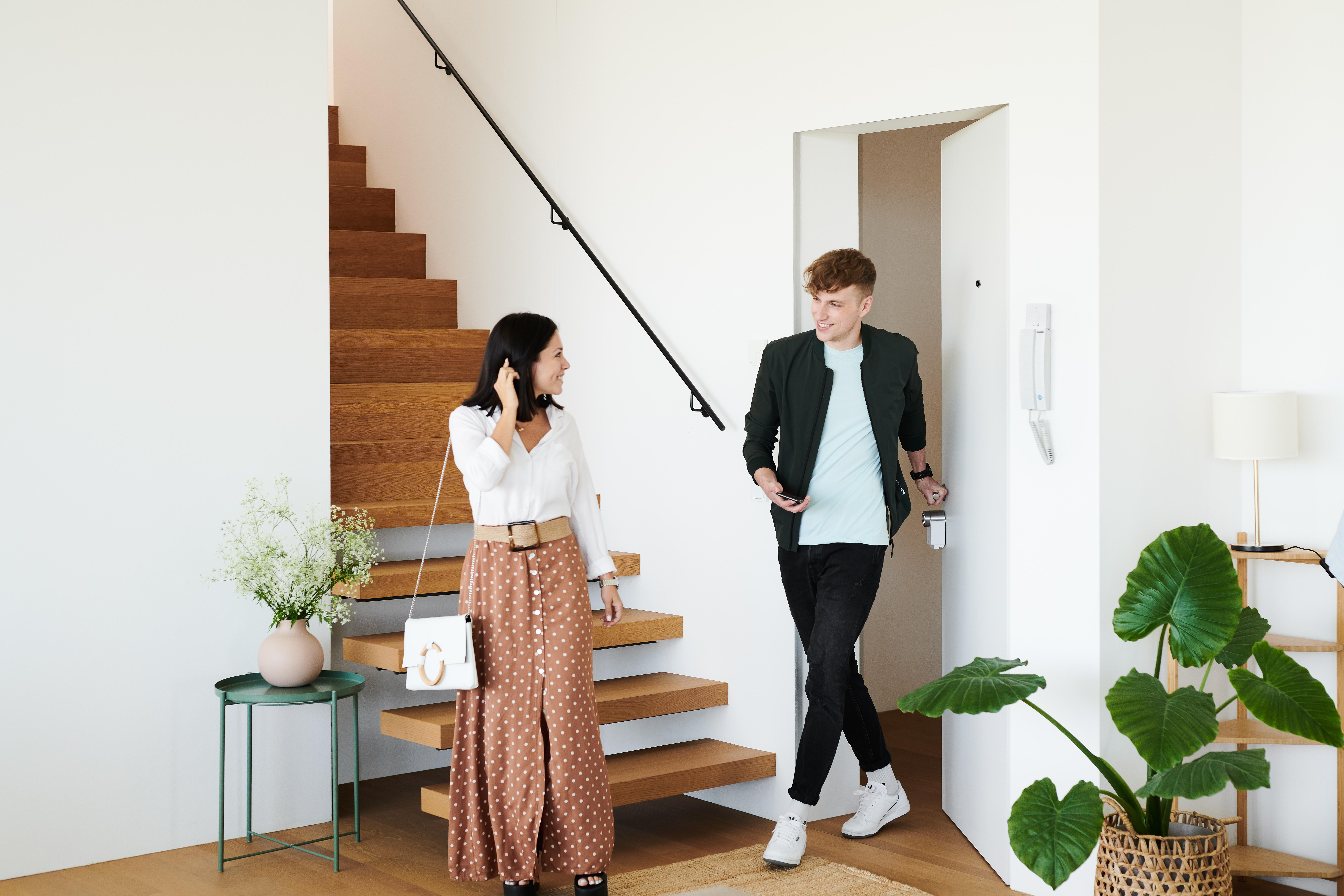 NUKI Smart Lock 3.0 Pro Türschloss, Weiß