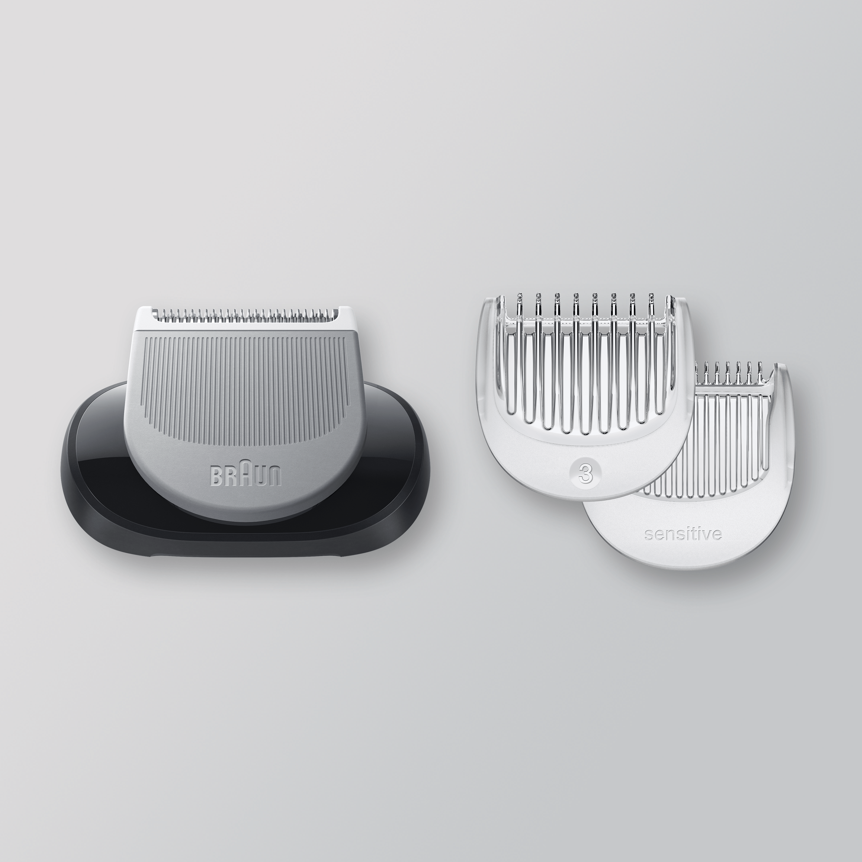 BRAUN EasyClick - Bodygroomer Aufsatz (Schwarz/Silber)