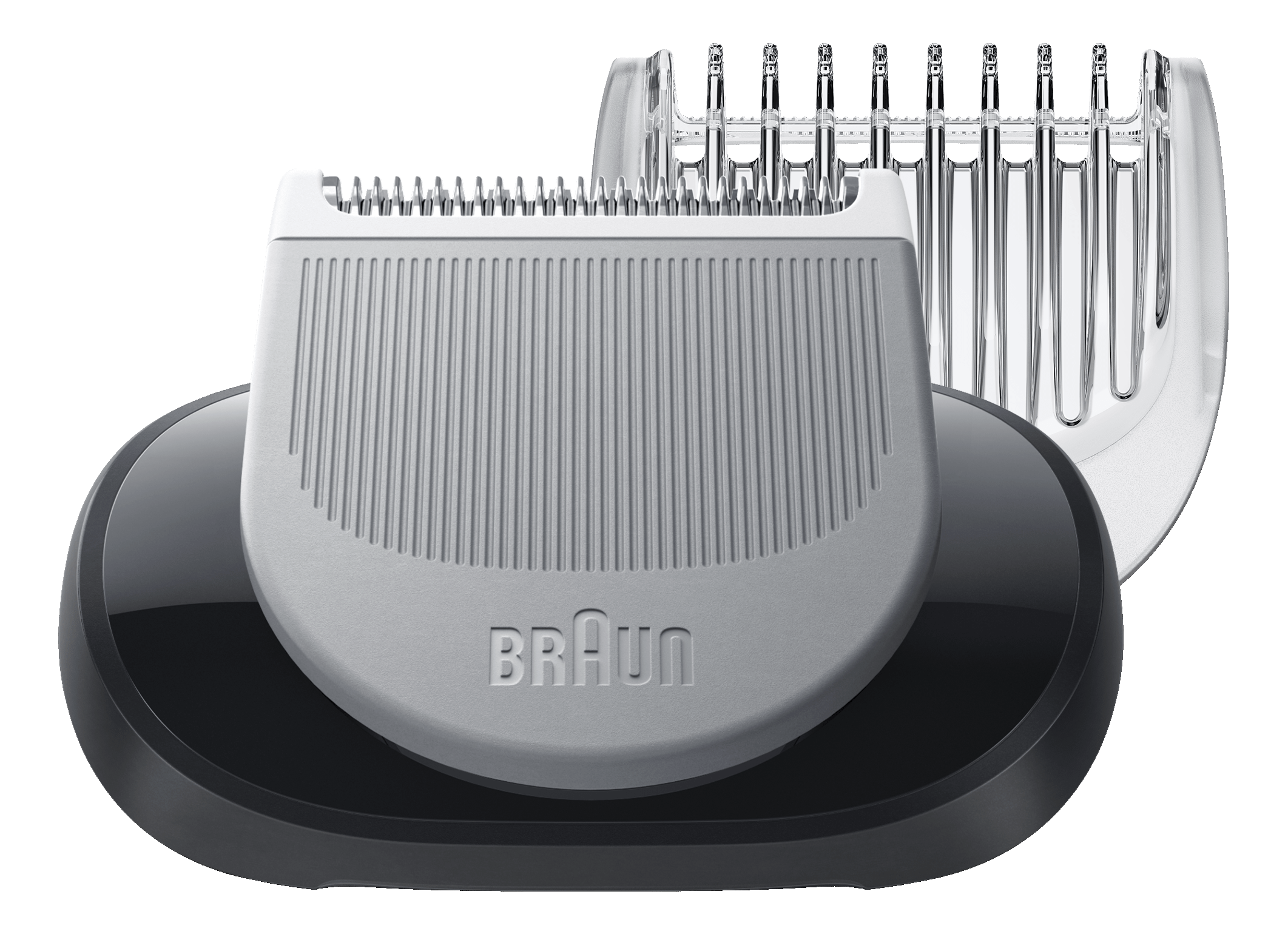 BRAUN EasyClick - Bodygroomer Aufsatz (Schwarz/Silber)