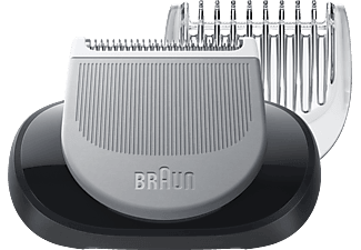 BRAUN EasyClick - Bodygroomer Aufsatz (Schwarz/Silber)