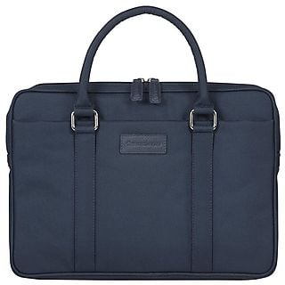 DBRAMANTE1928 Stelvio 14 Slim Laptop Bag Blue