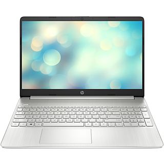 Portátil - HP 15s-fq5099ns, 15.6" Full HD, Intel® Core™ i7-1255U, 16GB RAM, 512GB SSD, Intel® Iris® Xᵉ, Sin sistema operativo, Plata