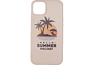 CASE AND PRO iPhone 13 Mini Design szilikon tok, púder, summer1 (SUM1-IPH1354PU)