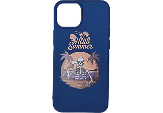 CASE AND PRO iPhone 13 Mini Design szilikon tok, kék, summer4 (SUM4-IPH1354BL)