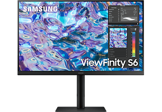 SAMSUNG ViewFinity S6 S27B610EQUXEN 27'' Sík WQHD 75 Hz 16:9 IPS LED Monitor