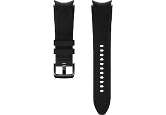 SAMSUNG Bracelet Galaxy Watch 4 (20 mm) Hybrid Leather Band Noir M/L (ET-SHR89LBEGEU)