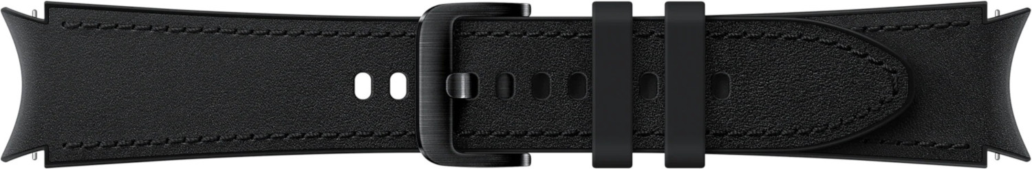 SAMSUNG Bracelet Galaxy Watch 4 / 5 (20 mm) Hybrid Leather Band Noir S/M (ET-SHR88SBEGEU)