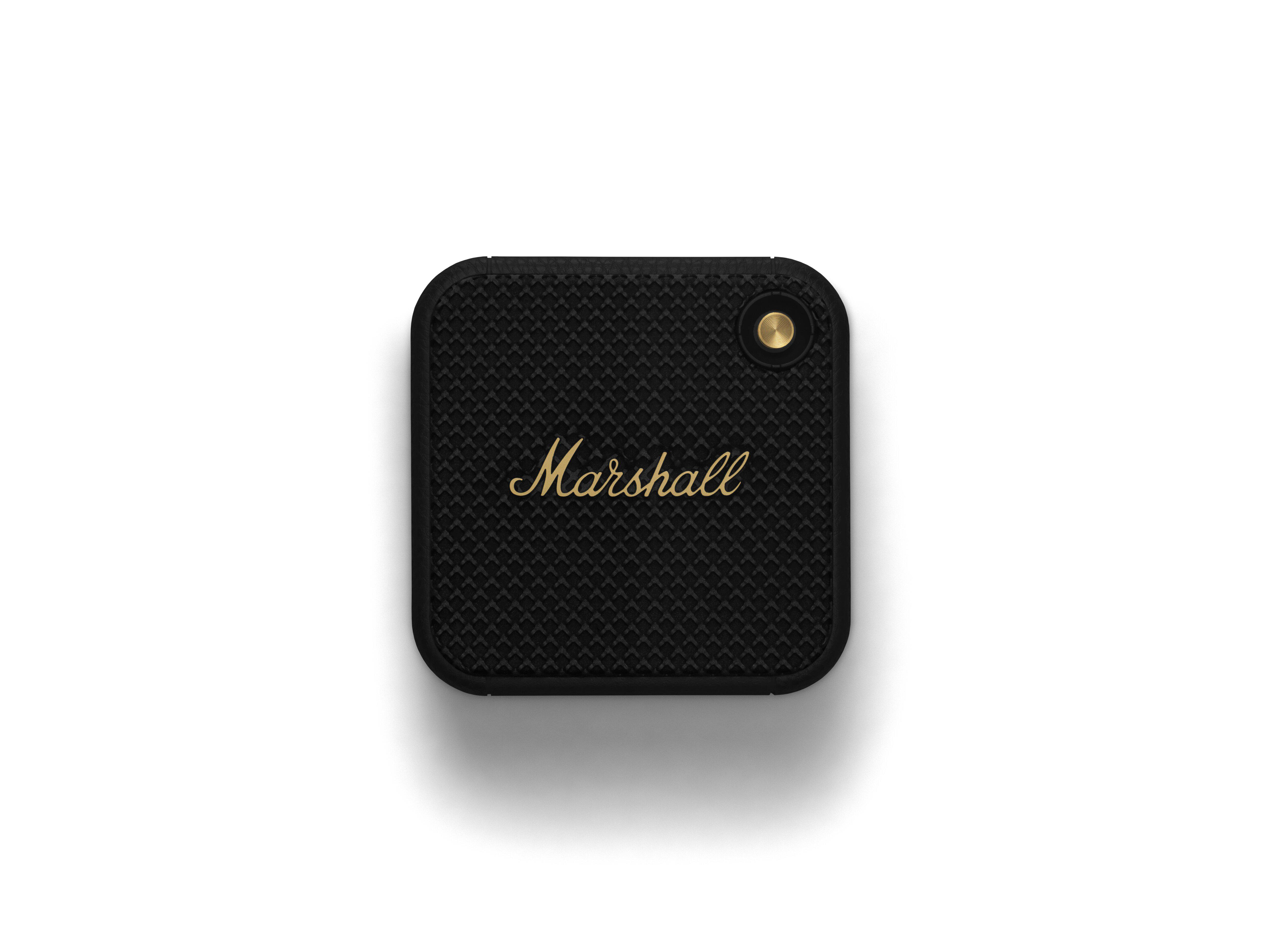 Bluetooth MARSHALL Brass , Wasserfest & Willen Black Lautsprecher,