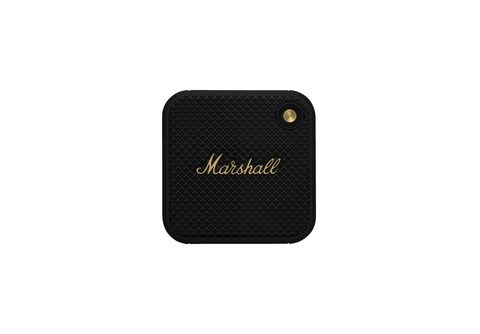 MARSHALL Willen Bluetooth Lautsprecher, Black , | & Lautsprecher, kaufen Brass SATURN Bluetooth & Brass 11,1Watt Black Wasserfest