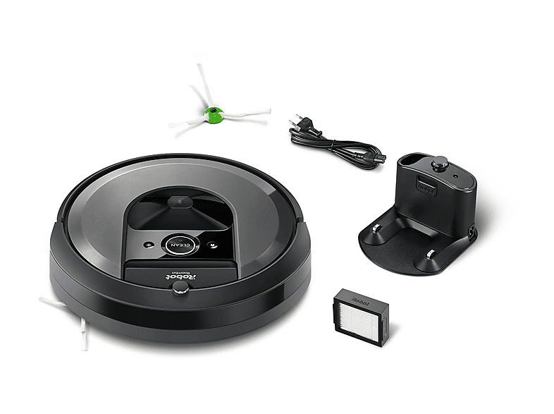 IROBOT Roomba i7 (i7158) | Robotstofzuiger - Grijs | MediaMarkt