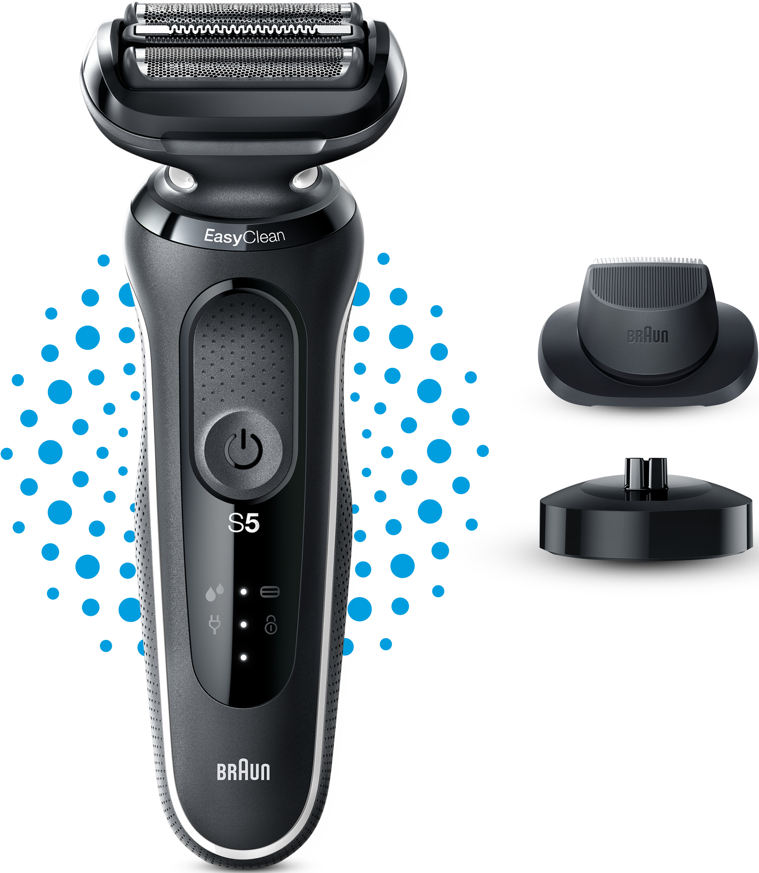 BRAUN 51-W4200cs Wet & Dry - Rasoio (Nero)