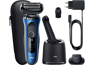 BRAUN 61-B7200cc Wet & Dry - Le rasoir (Noir/bleu)