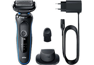 BRAUN 51-B1200s Wet & Dry - Rasierer (Schwarz/Blau)
