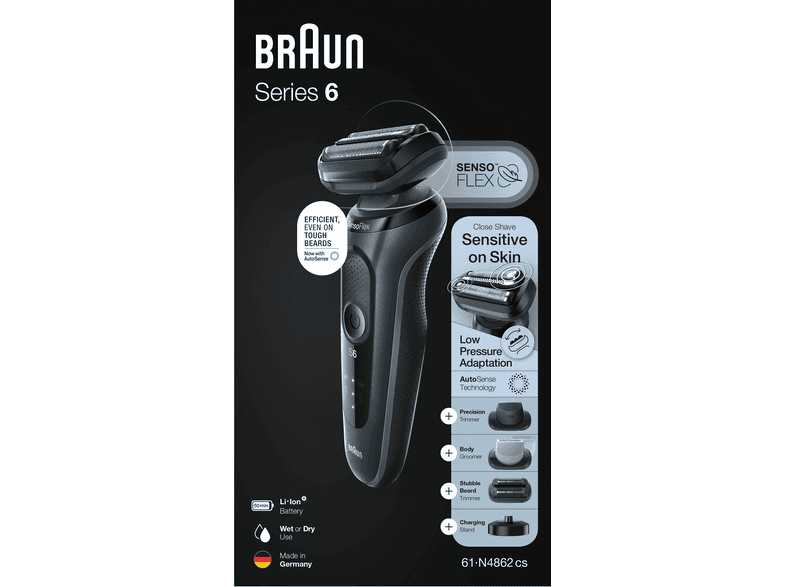 BRAUN 61-N4862cs Wet & Dry Rasierer kaufen | MediaMarkt