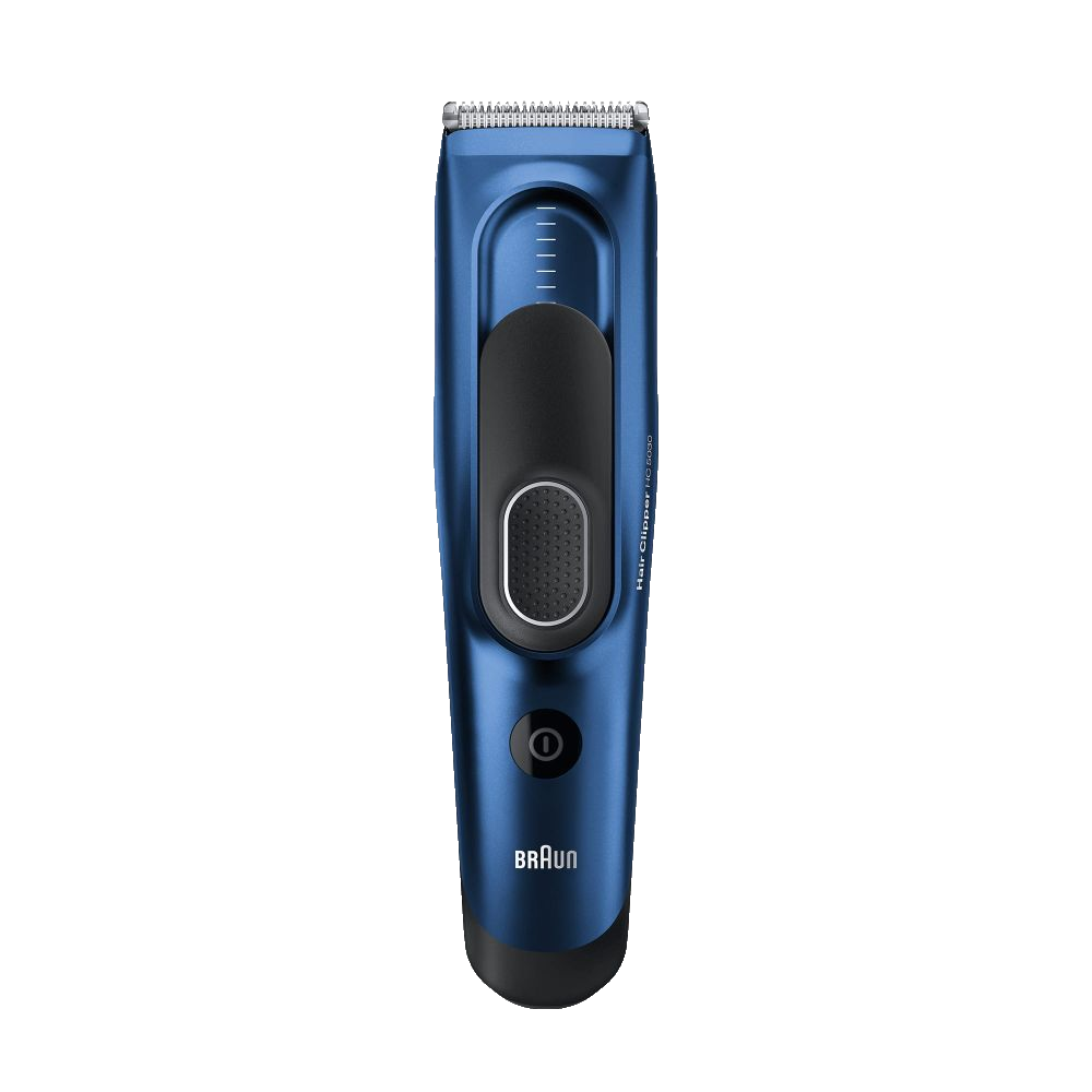 Cortapelos - Braun, HC 5030, Máquina de cortar pelo con 17 longitudes, Azul