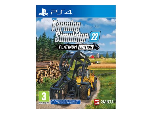 Farming Simulator 22: Platinum Edition - PlayStation 4 - Francese, Italiano