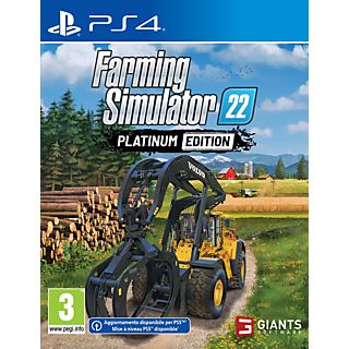 Farming Simulator 22: Platinum Edition - PlayStation 4 - Français, Italien
