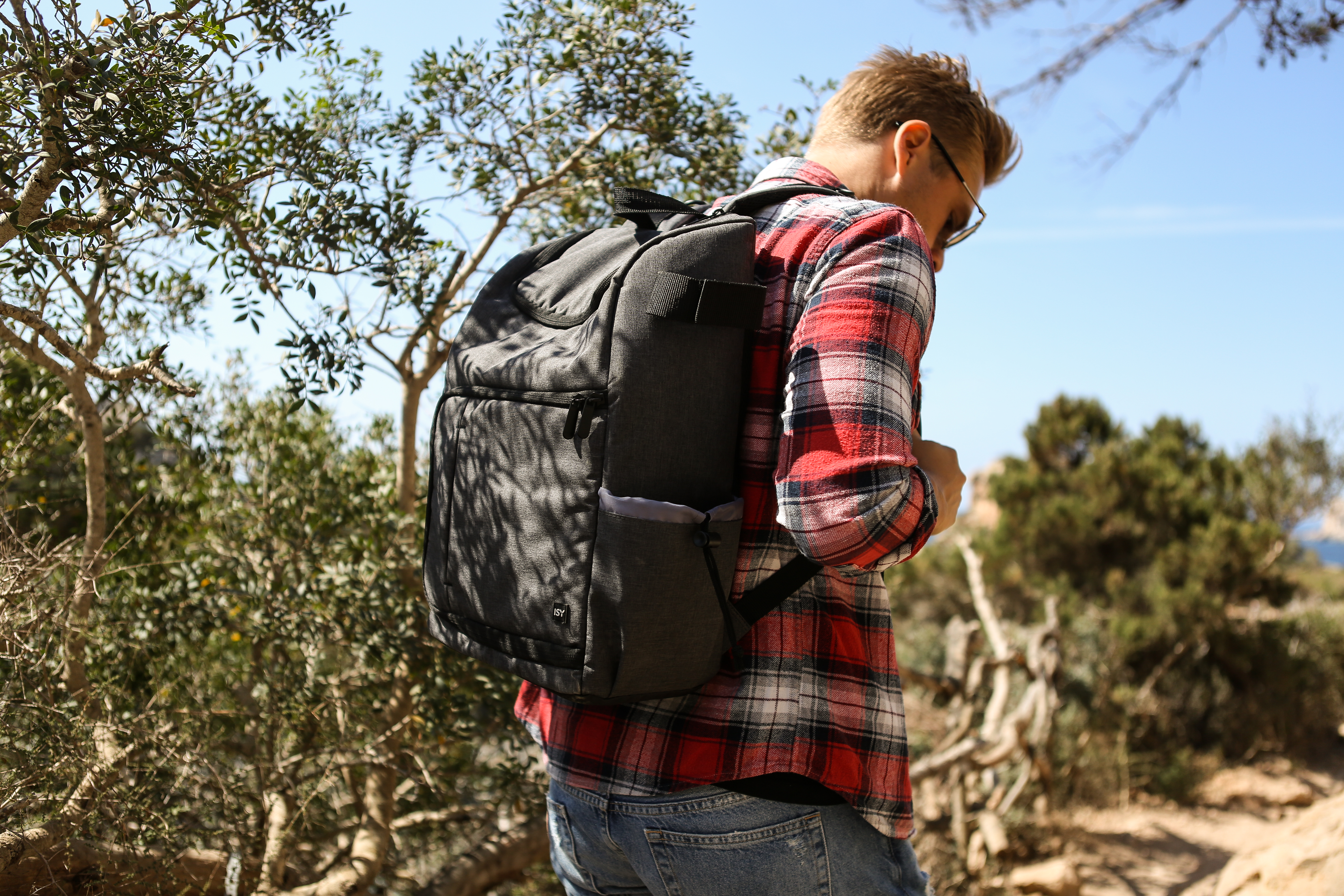 ISY IPB-5400 Kamerarucksack, Grau