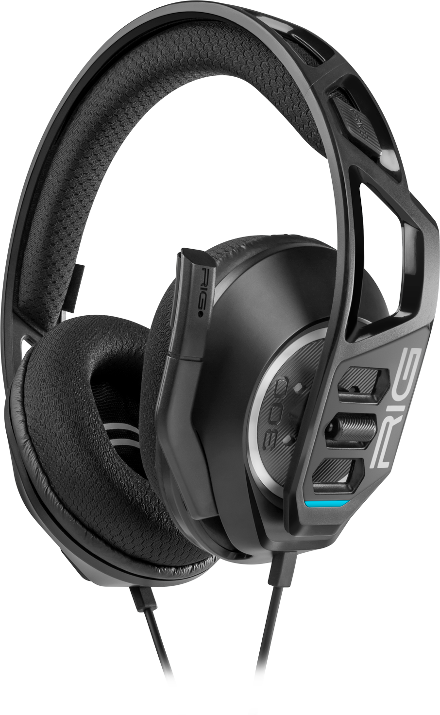 NACON Casque gamer RIG 300 HN Noir pour Nintendo Switch (RIG300PROHN)