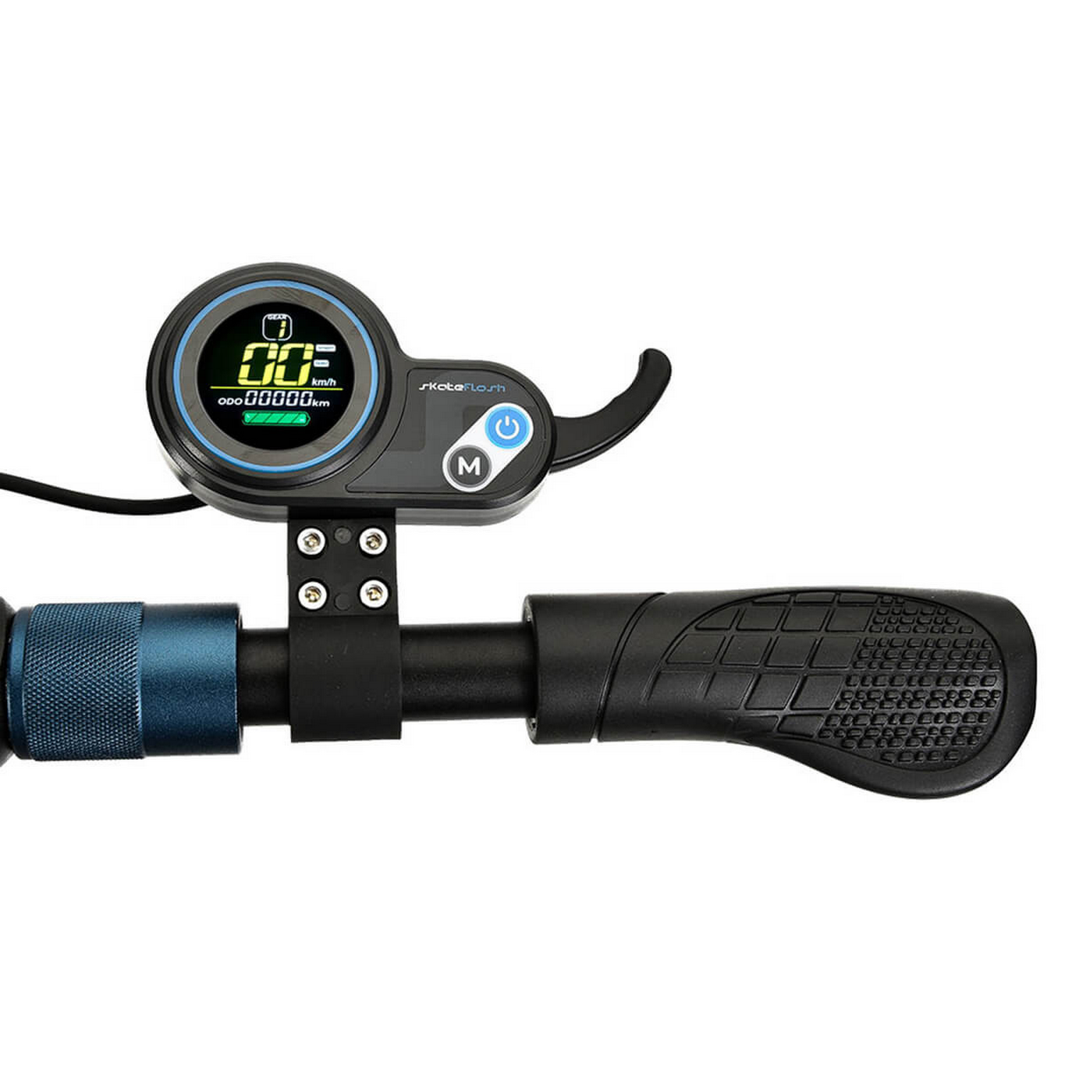Patinete eléctrico - SkateFlash Echo, 350 W, 8.5", 10400 mAh, 25 km/h, Negro