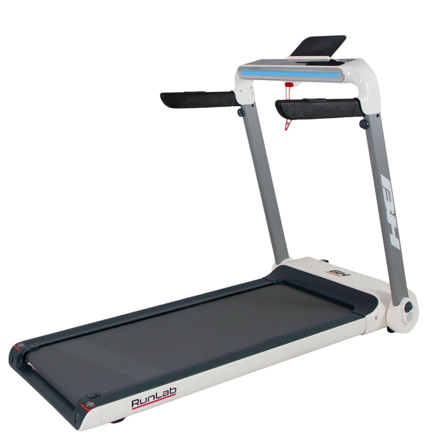 Cinta de Correr - BH Fitness Runlab FTMS, Hasta 110 kg, Monitor LED, Motor de 2.5 CV, Velocidad entre 1 y 15 km/h, Multicolor