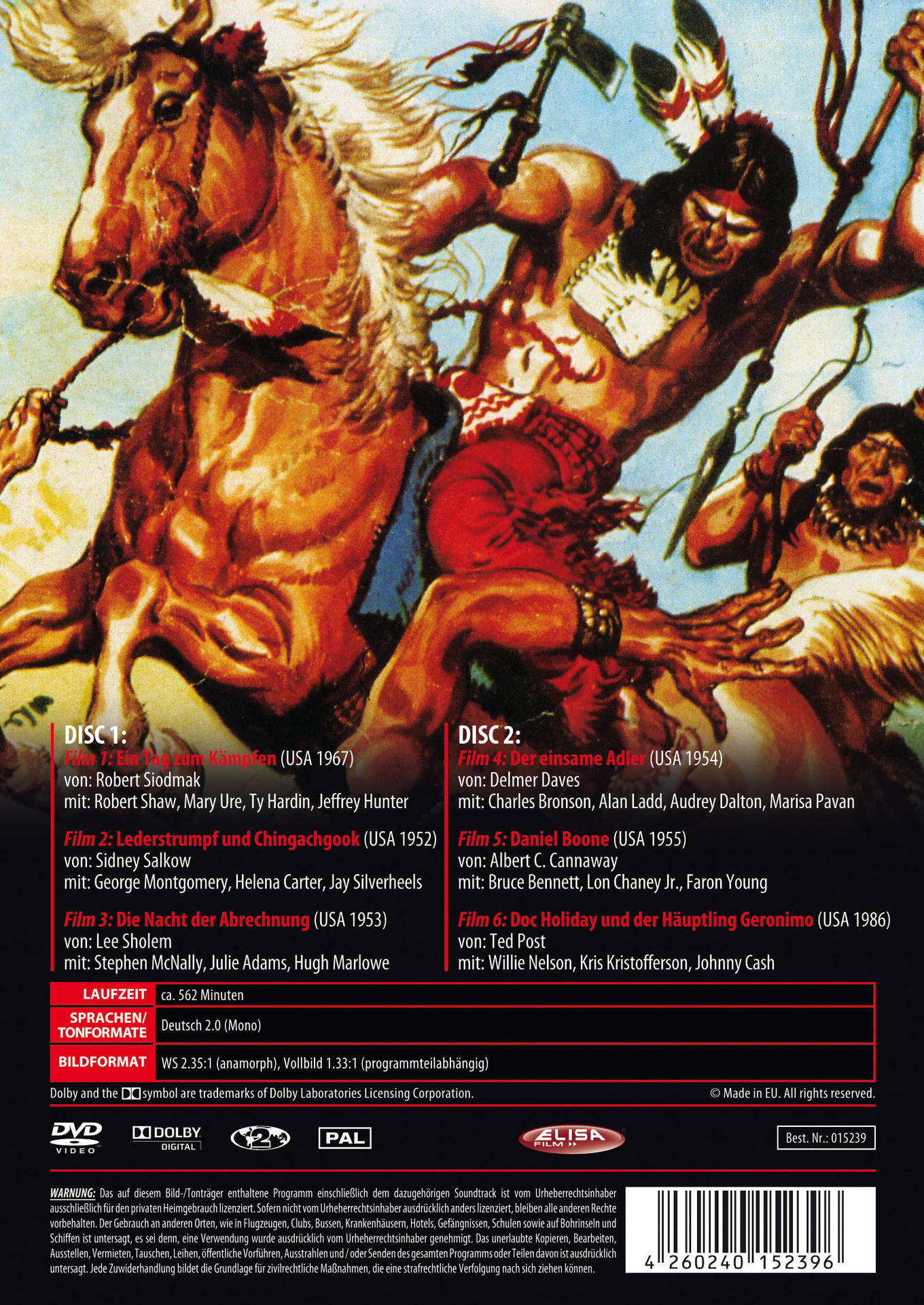 Indianer Western Box [DVD]
