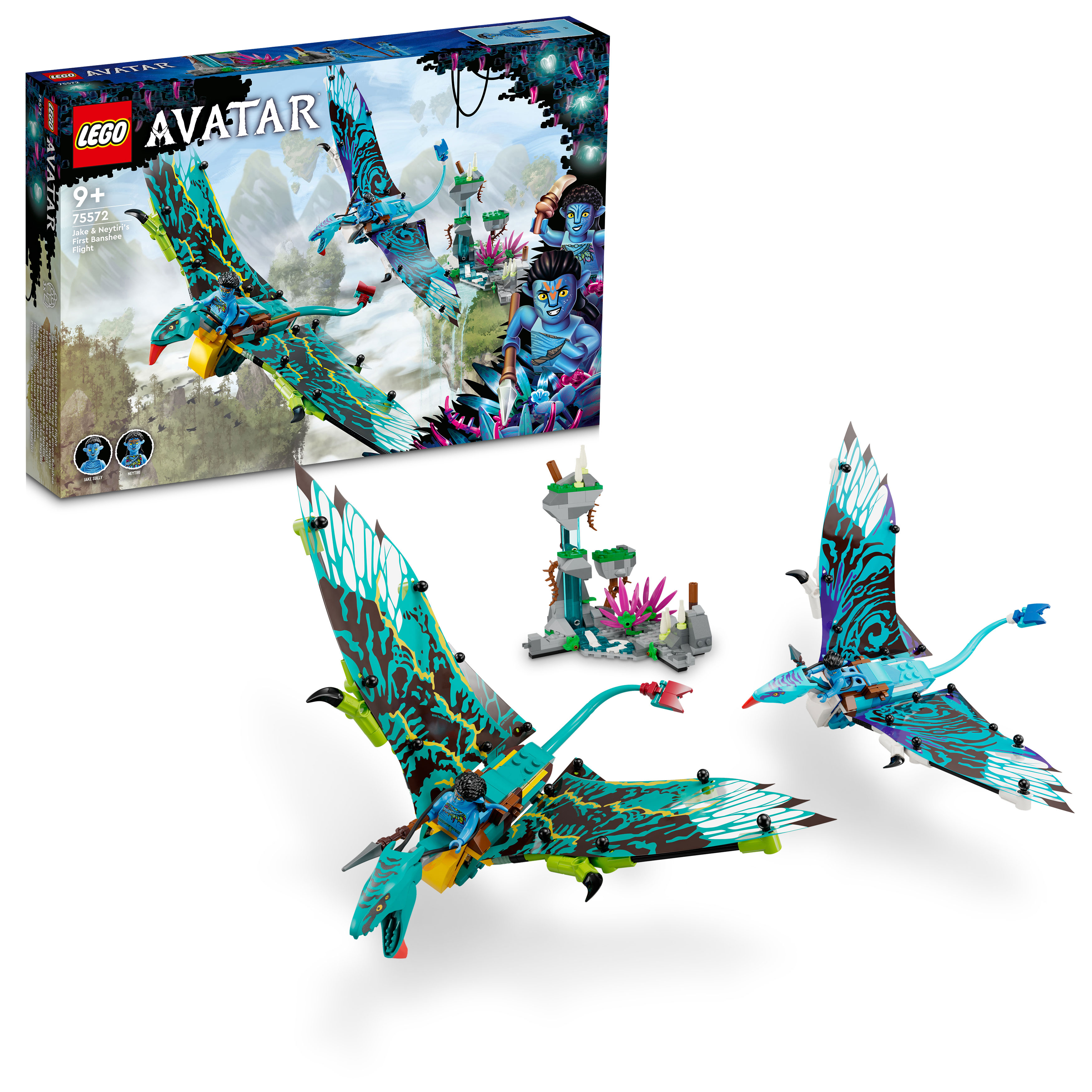 LEGO 75572 Jake & Neytiri's First Banshee Flight Bausatz, Mehrfarbig