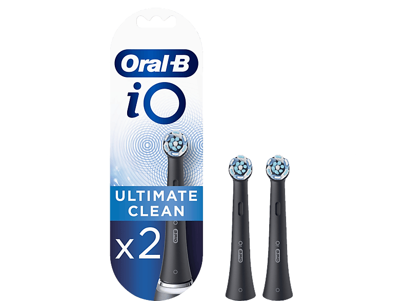 Recambio para cepillo dental  Oral-B iO Ultimate Clean Black, Cabezales De  Recambio, Pack De 2 Unidades