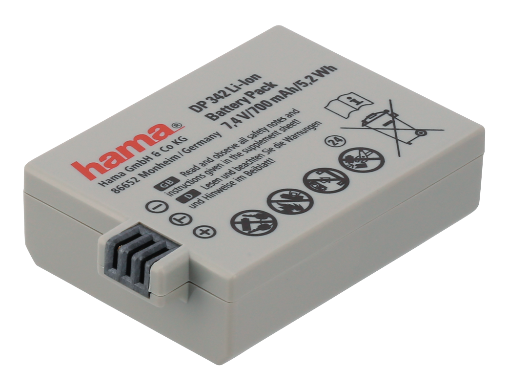 HAMA DP 342 - Batterie de rechange (Blanc)