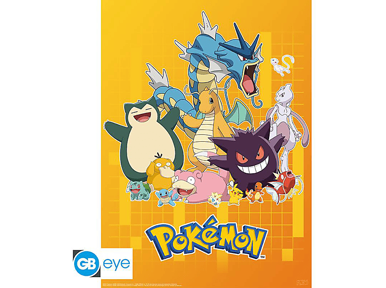 Thumbnail - ABYSTYLE GBYDCO049 Pokémon POSTER SET BUNT Poster