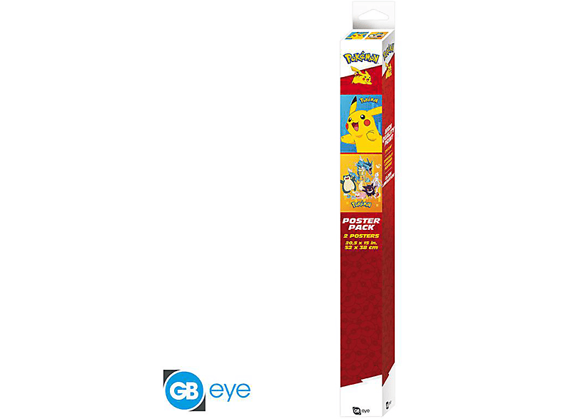 Thumbnail - ABYSTYLE GBYDCO049 Pokémon POSTER SET BUNT Poster