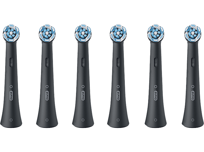 ORAL-B iO Ultimate Clean Black XL Pack fogkefefej, 6 db