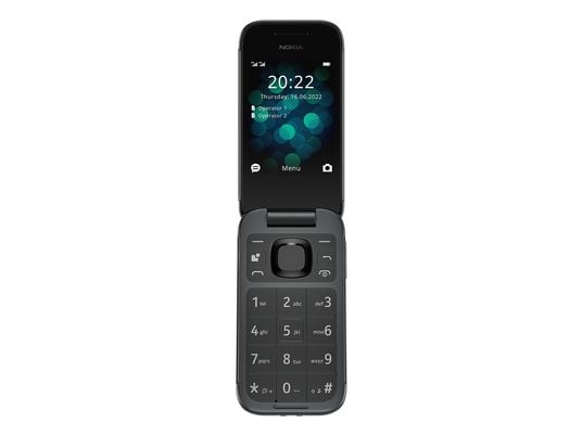 NOKIA 2660 Flip - Téléphone mobile à clapet (Noir)