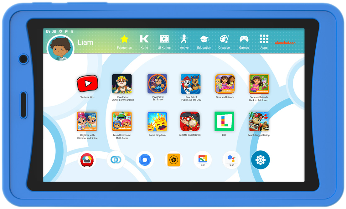 KURIO Tablet Tab Ultra 2 Paw Patrol 7" Blauw (C21174)