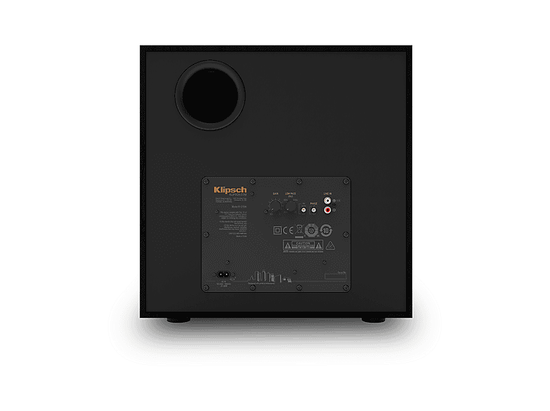 Klipsch R-121SW - Subwoofer Schwarz — Foto 4 von 5