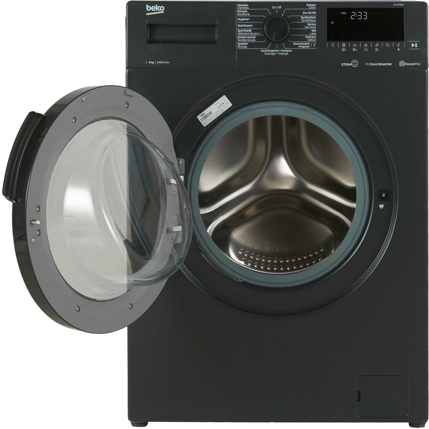 BEKO Wasmachine voorlader C (WTV8740A1)