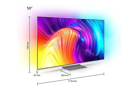 4K UHD LED TV PHILIPS 50PUS8837/12 (50 Zoll) The One 4K UHD LED TV (Flat, 50  Zoll / 126 cm, UHD 4K, SMART TV, Ambilight, Android TV™ 11 (R)) | MediaMarkt