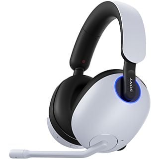 Auriculares gaming - Sony INZONE H9, Noise Cancelling, Inalámbricos, Bluetooth, Sonido espacial 360, 32h, Micrófono, PC / PlayStation 5 (PS5), Blanco