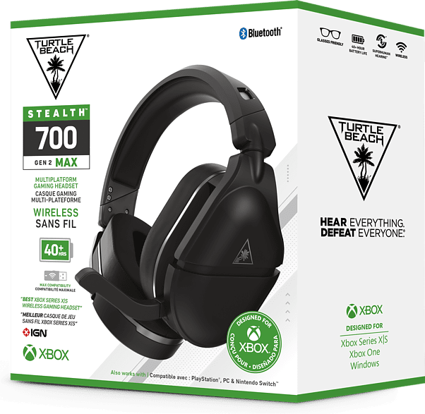 TURTLE BEACH Stealth 700 Gen 2 Max Gaming Headset | Zwart | MediaMarkt