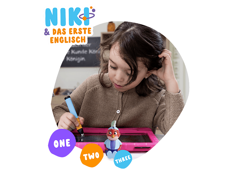 EDURINO Starterset Niki – Erstes Englisch ab 4 Digitales Lernspiel, Mehrfarbig — Foto 2 von 2