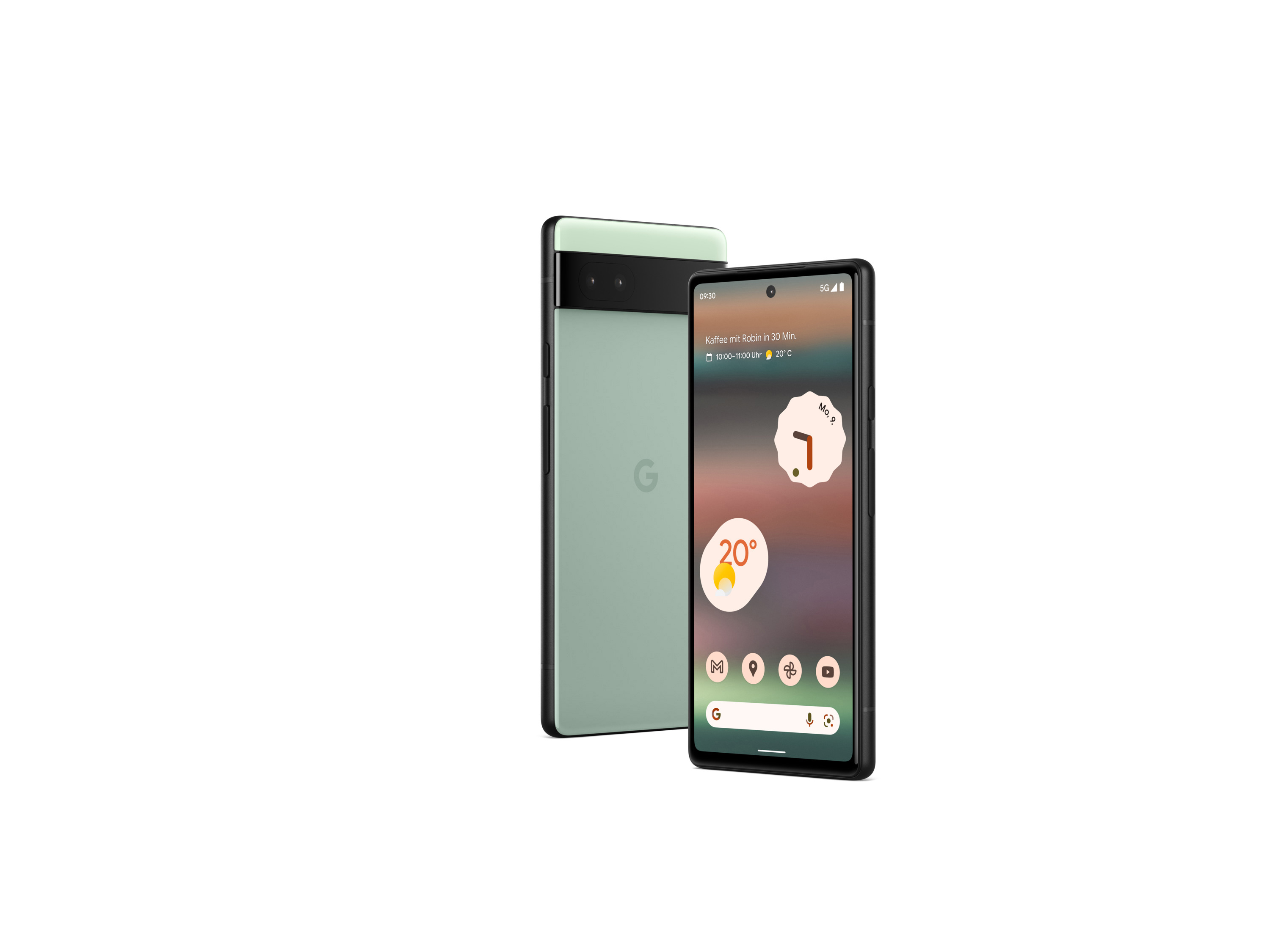 6a GB Dual 128 SIM GOOGLE Sage Pixel