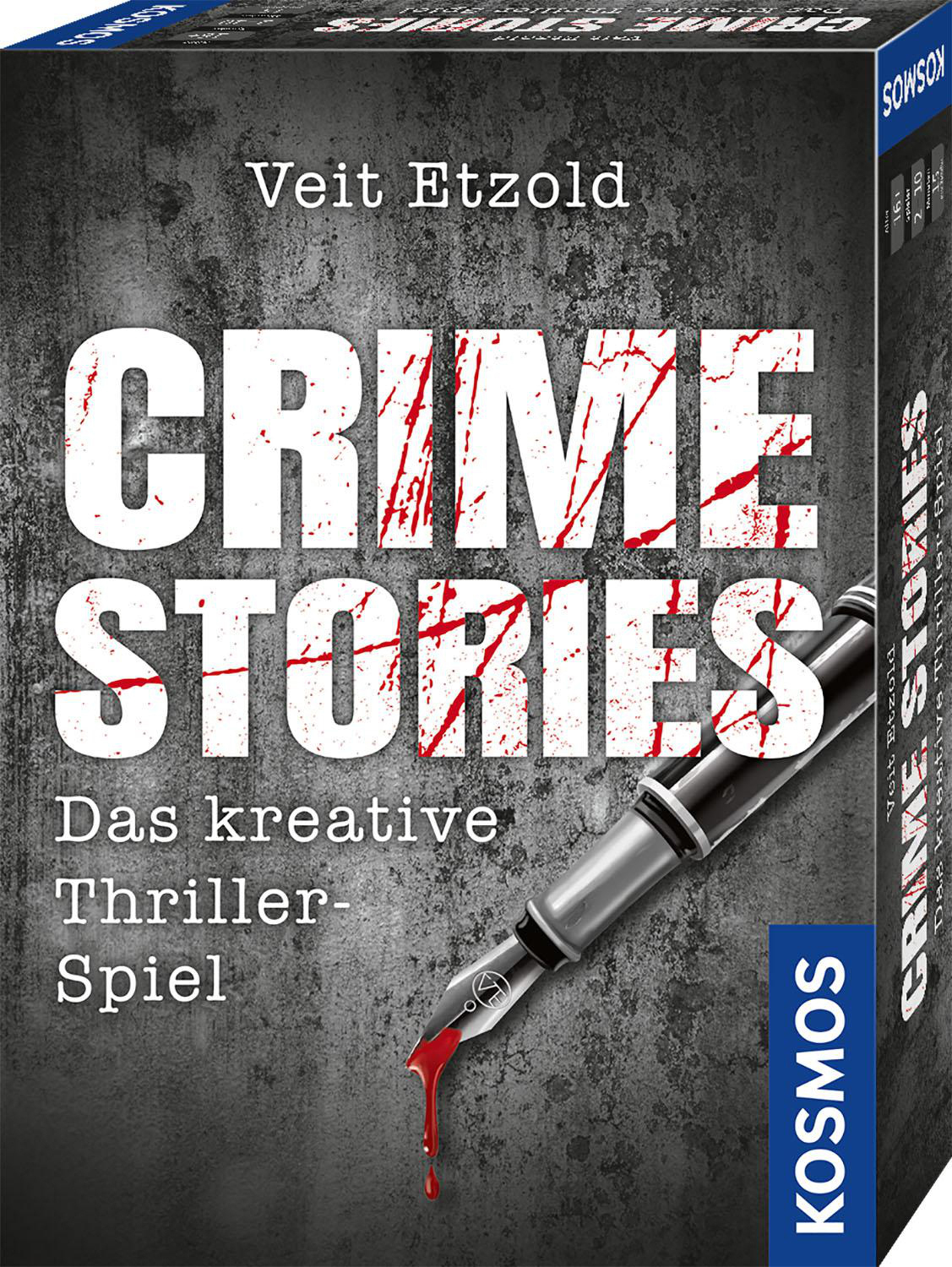 KOSMOS Veit Etzold - Crime Mehrfarbig Stories Gesellschafsspiel